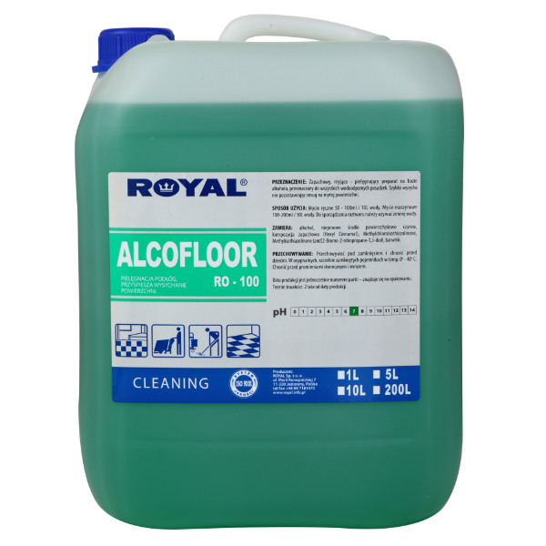 Zapachowy płyn do mycia na bazie alkoholu Alcofloor 5 l